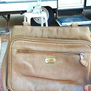 Tan Leather women's Bag